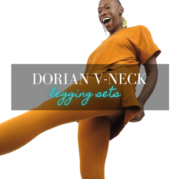 Dorian V-Neck Legging Sets