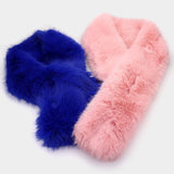 Faux Fur Fluffy Scarf