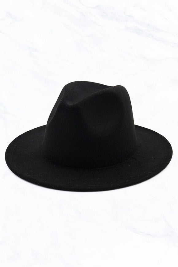 Retro Flat Fedora Hat