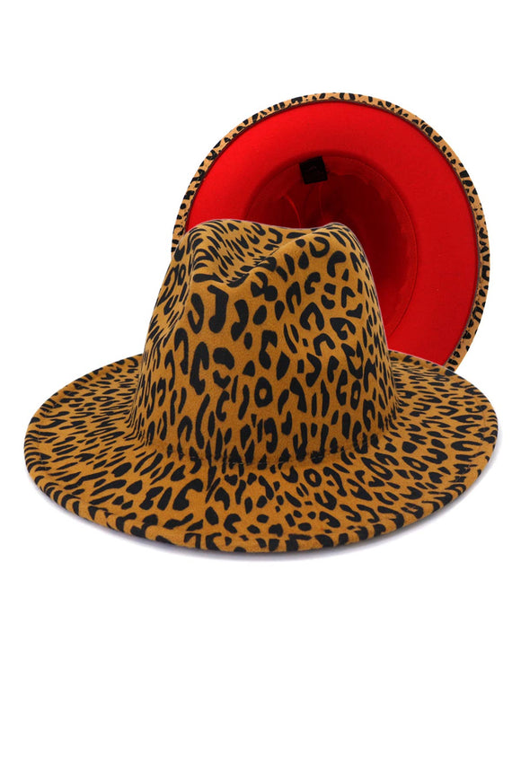 Women Double-Sided Color Matching Jazz Hat
