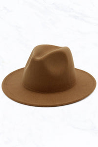 Retro Flat Fedora Hat