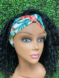 Cassye- Bohemian Box Braid Headband Wig- Synthetic Hair
