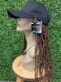 Janell- Faux loc Hat Wig- Synthetic Hair