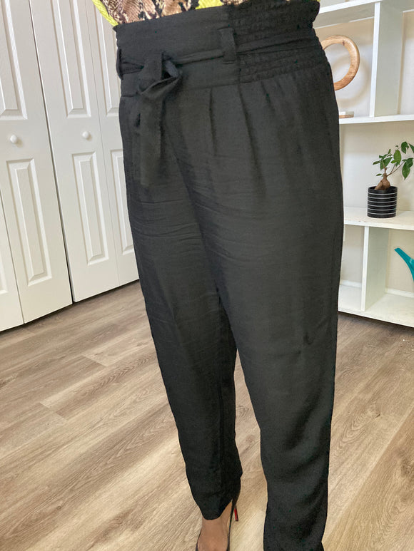 Kelley Casual Tie Waist Pants