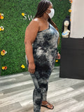 Yvette- Plus Size One Shoulder Jumpsuit