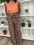 Denise High Waist Animal Print Pants (more colors)