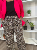 Denise High Waist Animal Print Pants (more colors)