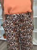 Denise High Waist Animal Print Pants (more colors)